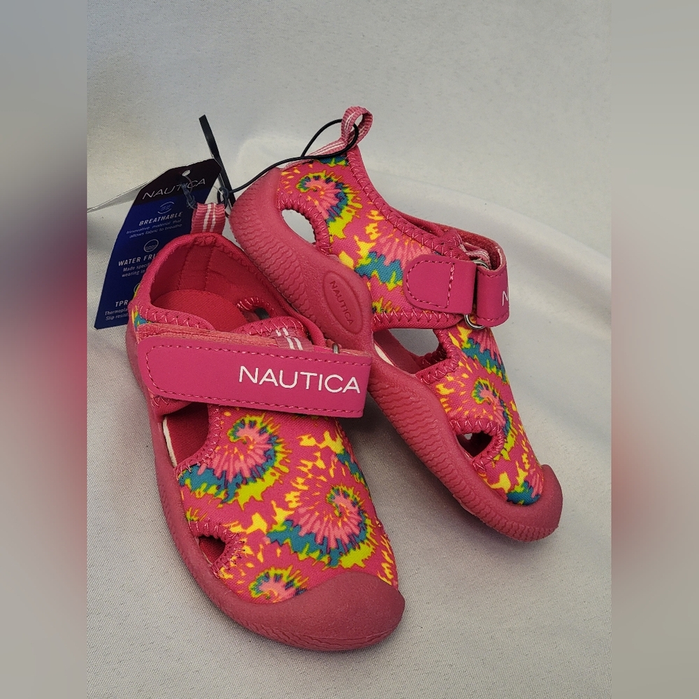 NWT Nautica Kids Kettle Gulf Water Shoes Size 7 - Picture 3 of 10